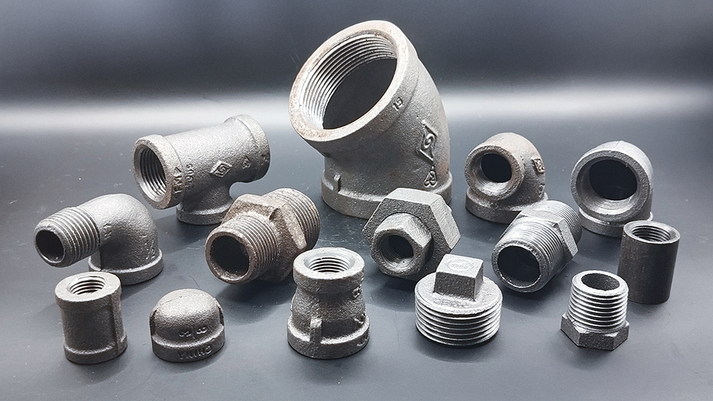 Black Malleable Iron Pipe Fittings (Steam Fitting)